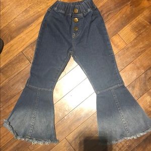 Toddler girl bell bottoms